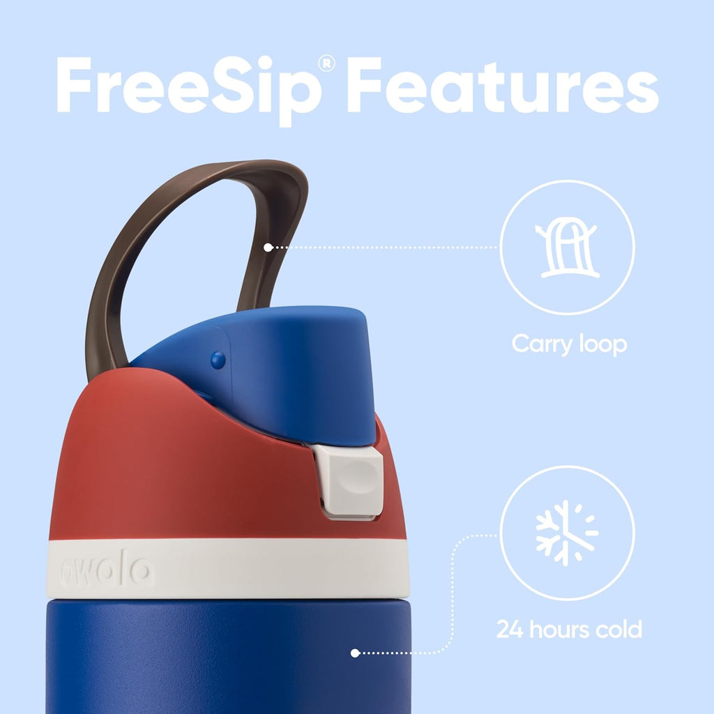 Owala Marvel FreeSip Captain America