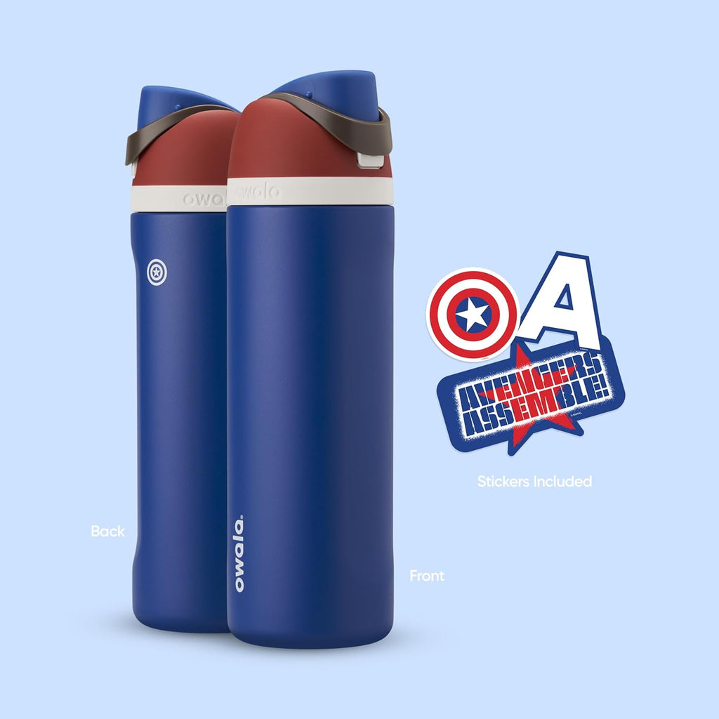 Owala Marvel FreeSip Captain America